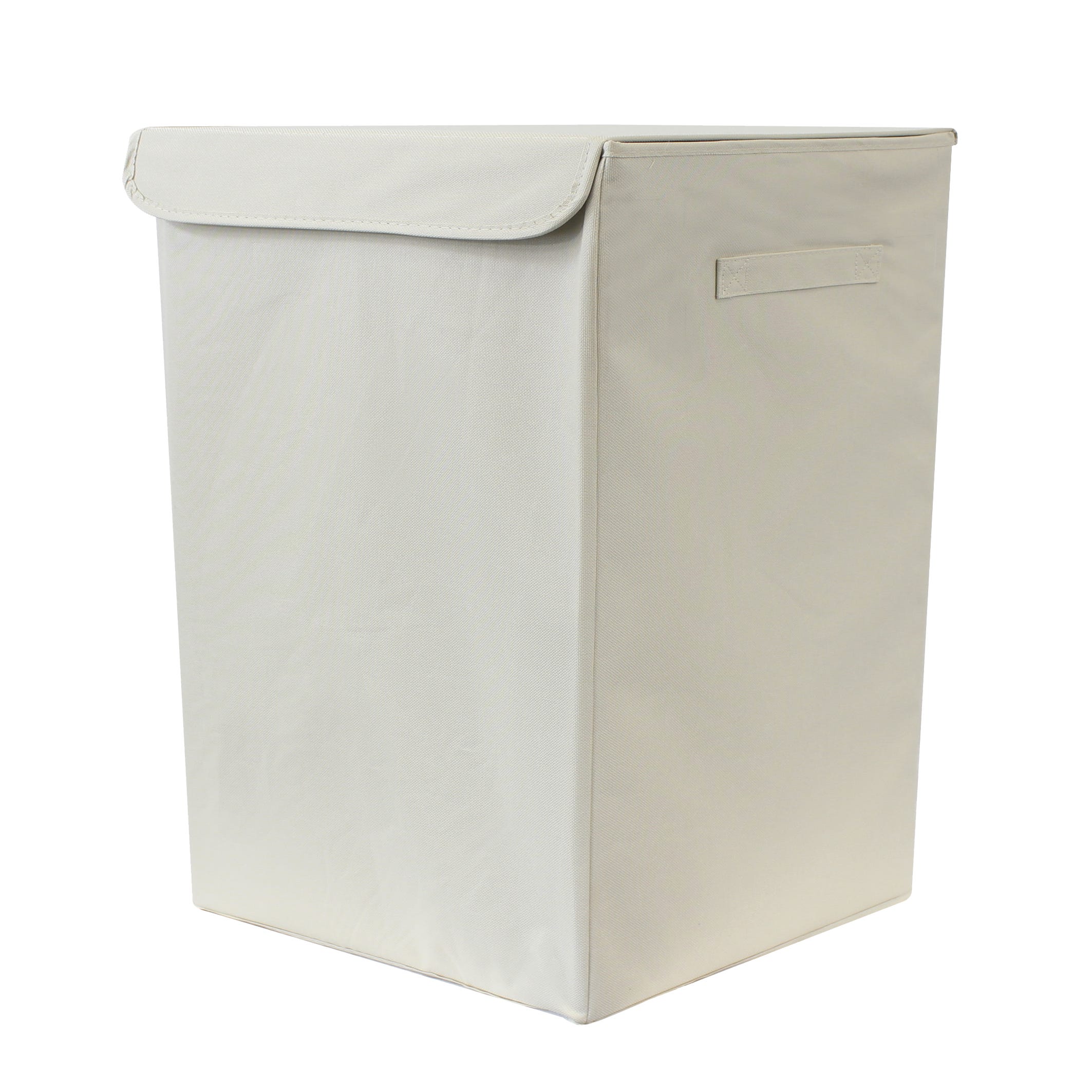 Cesto roupa suja roupeiro fibra sintetica junco branco 30x30x57 - Carrefour  - Carrefour
