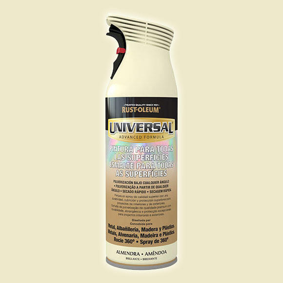 Spray Tejidos y Vinilo Negro Rust-Oleum 400 mL