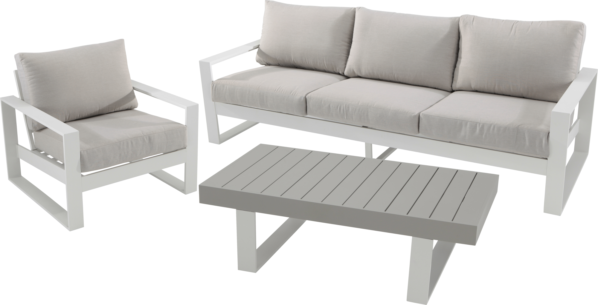 Sofá de alumínio NATERIAL LAS VEGAS Leroy Merlin