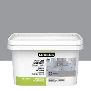 Tinta de interior decorativa LUXENS MATE 4L COOL 2