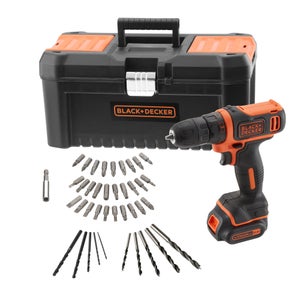 Berbequim sem fio BLACK + DECKER BDCDC18KB-QW 18V 1.5AH