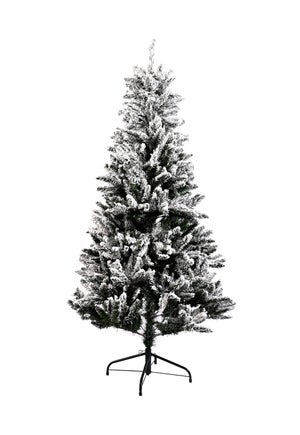 Árvore de Natal Artificial com Neve 180 cm Pvc Verde - 320964