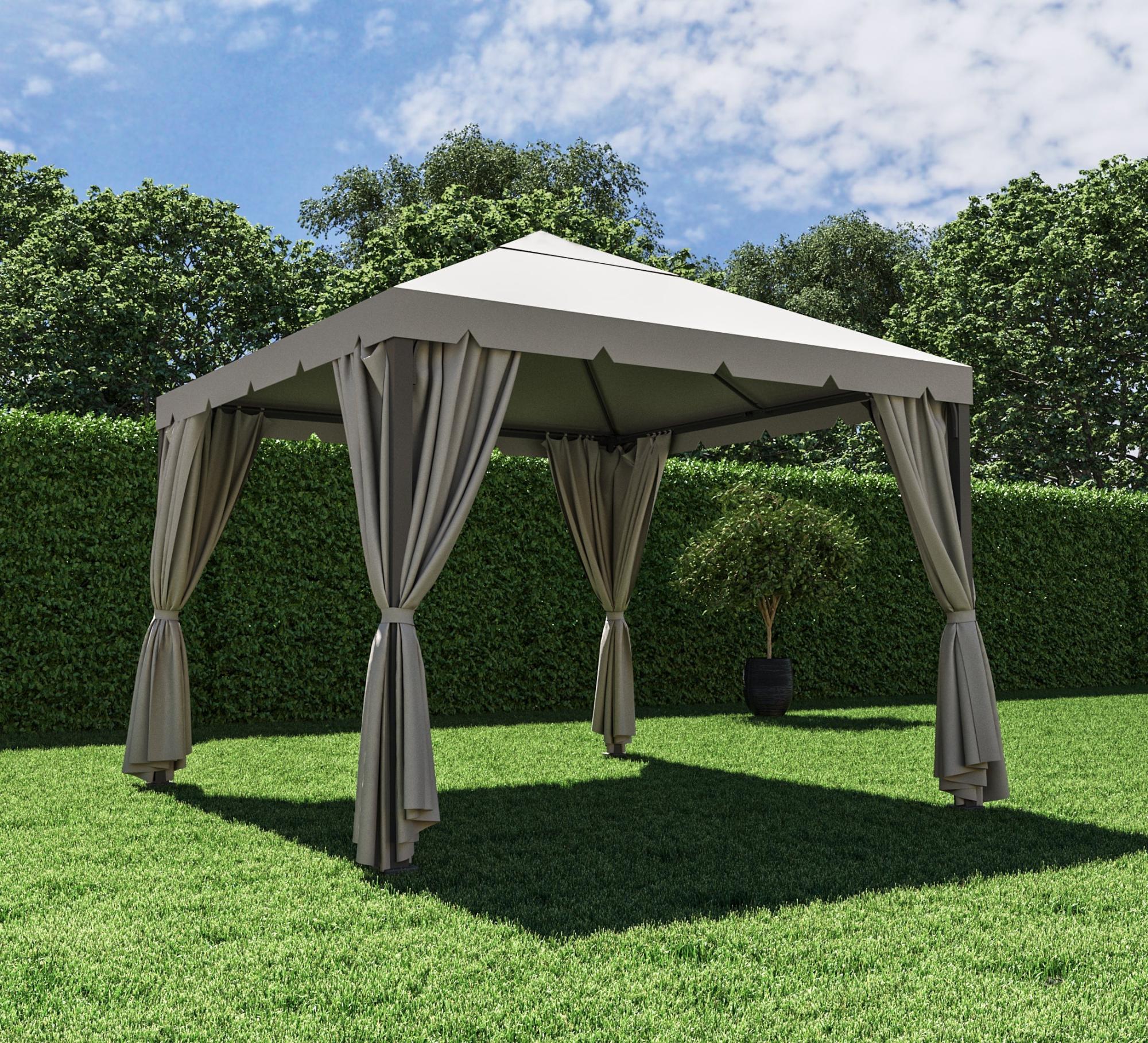 Pérgola de alumínio NATERIAL YSIS 3X3M Leroy Merlin