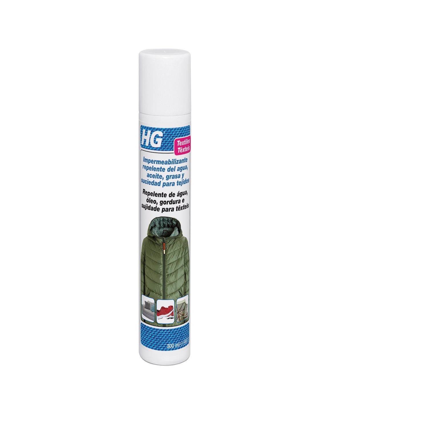 Spray Impermeabilizante para tecidos HG 300ML