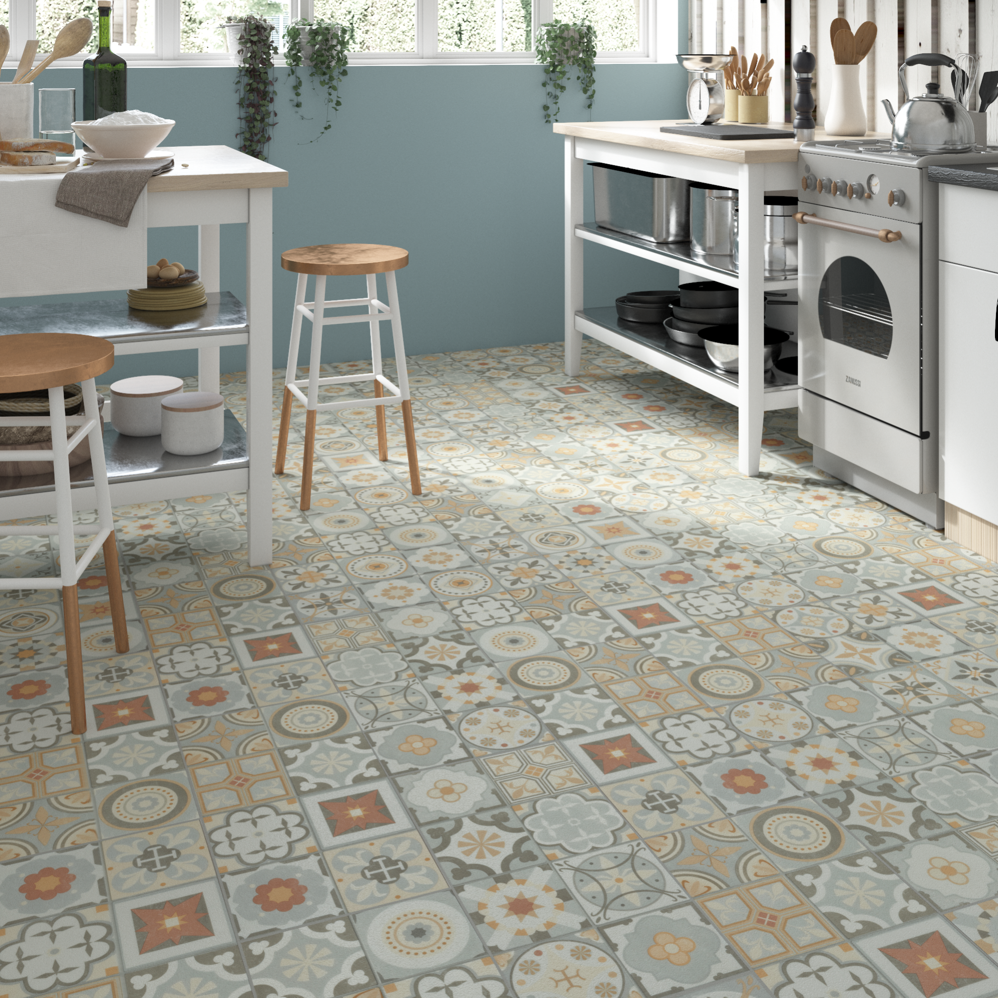 Pavimento vinílico flutuante ARTENS CEMENT INTENSO Leroy Merlin