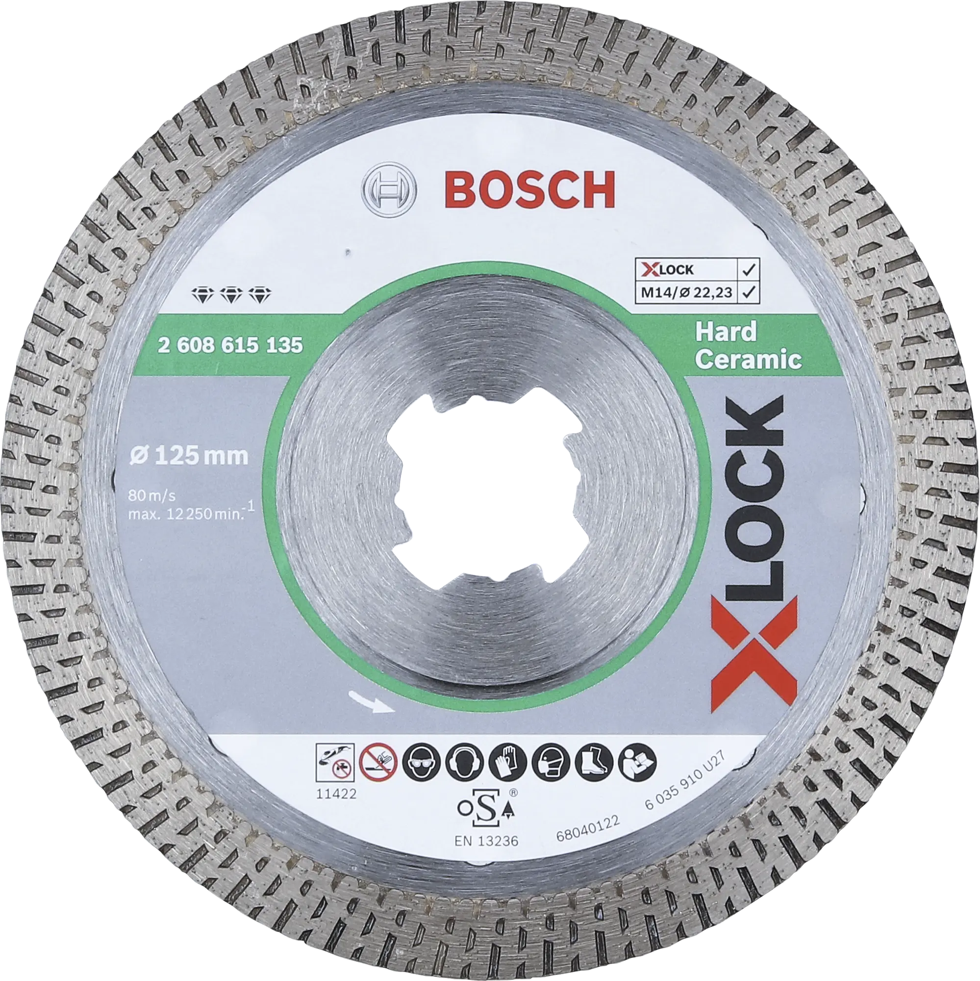 BOSCH ボッシュ X-LOCK ドライスピードダイヤ 刃先径Φ45 2608599015-