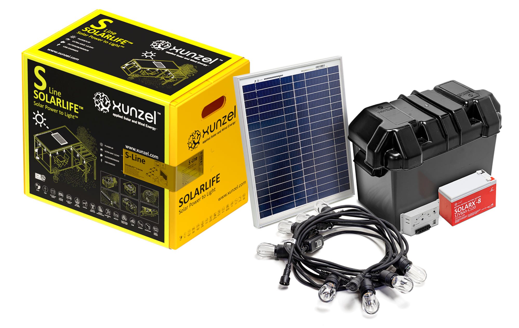 Kit Solar Fotovoltaico Solarlife Xunzel S Sunny Leroy Merlin