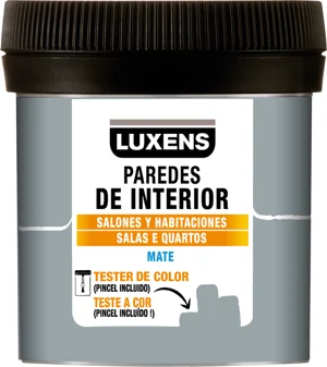 Tinta de interior decorativa LUXENS MATE 4L COOL 2