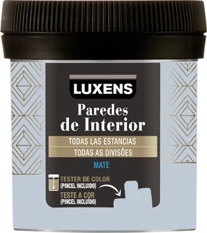 Tinta de interior decorativa LUXENS MATE 4L COOL 2