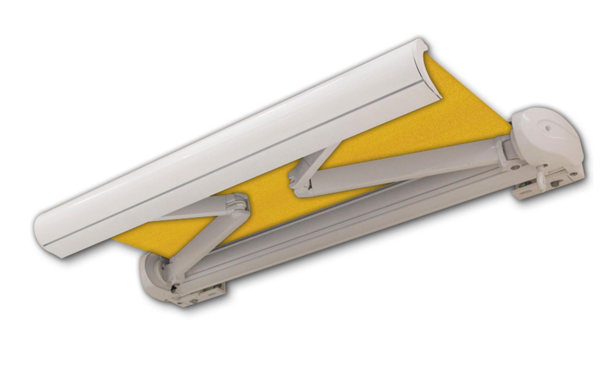 Toldo motorizado cofre BRAGA BRANCO 5X3M AMARELO | Leroy Merlin