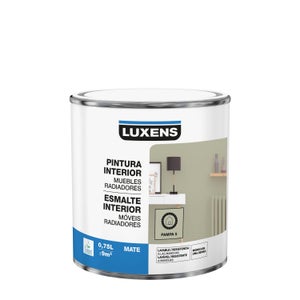 Tinta de interior decorativa LUXENS MATE 4L COOL 2