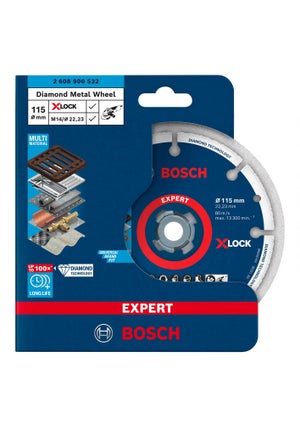 Disco diamante BOSCH X-CLEAN T 125MM X-LOCK | Leroy Merlin