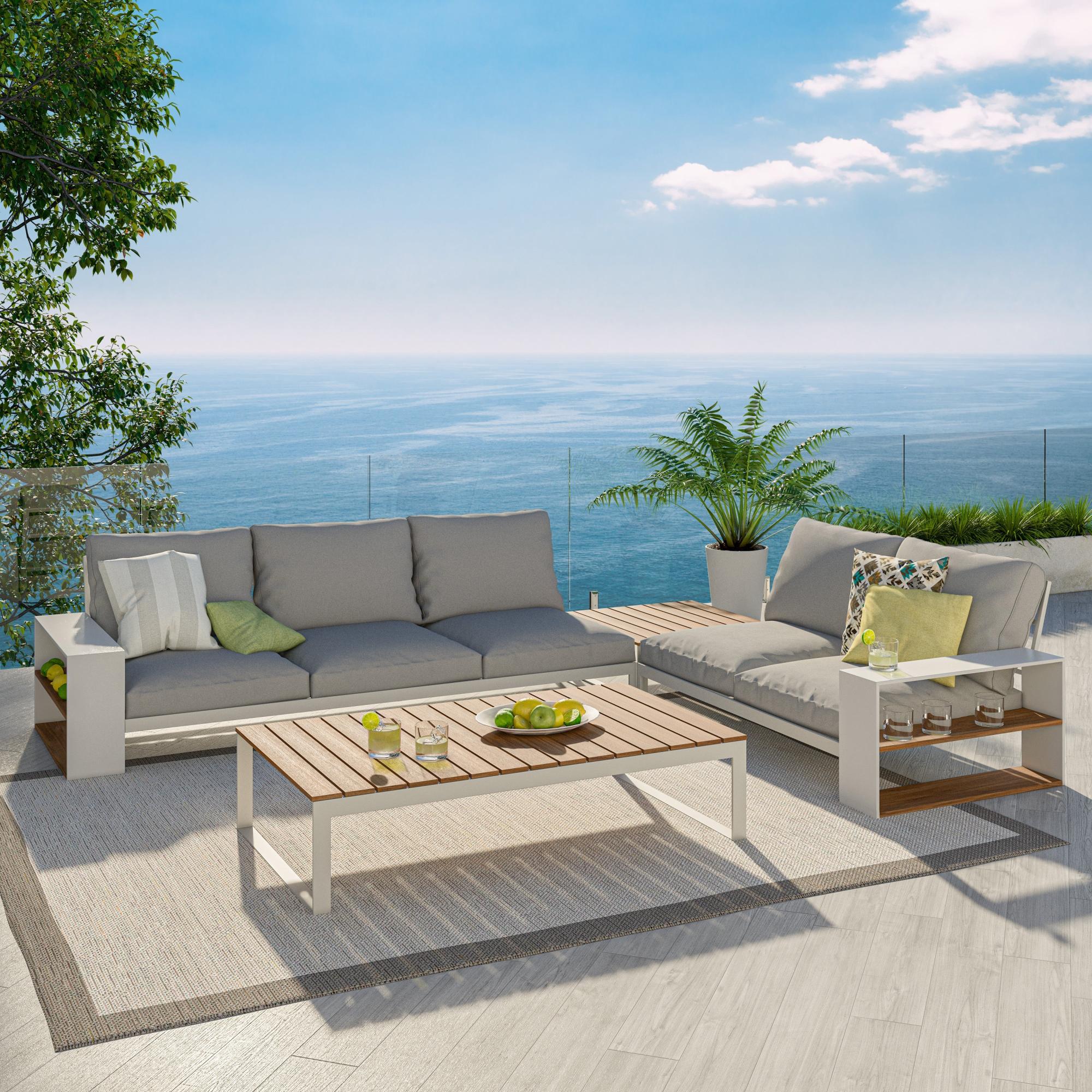 Sofá de alumínio SURREY 2P Leroy Merlin