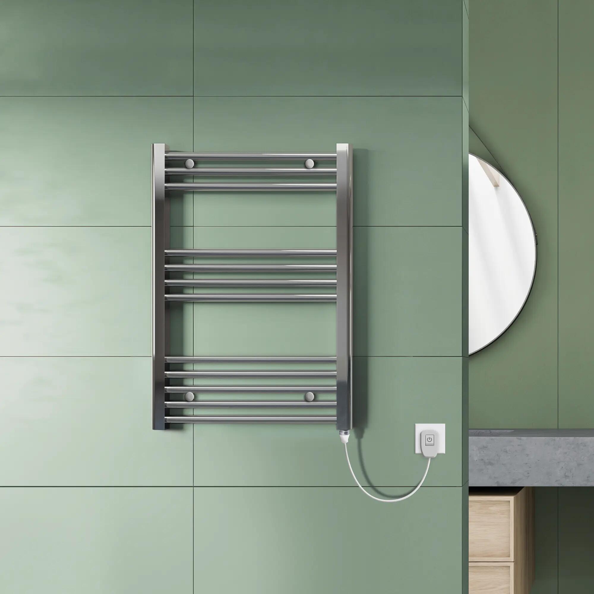 Radiadores toalheiros elétricos: aquecimento eficiente para a casa de banho