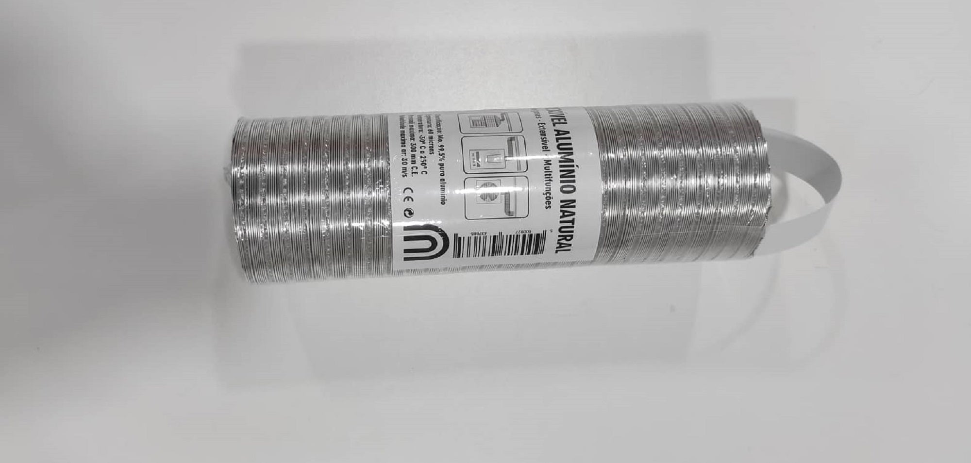 Metro tubo flexible aluminio d 100 compact