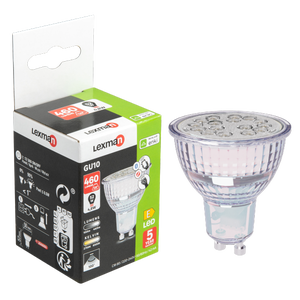 Bombilla LED GU10 5W 360lm 2700K