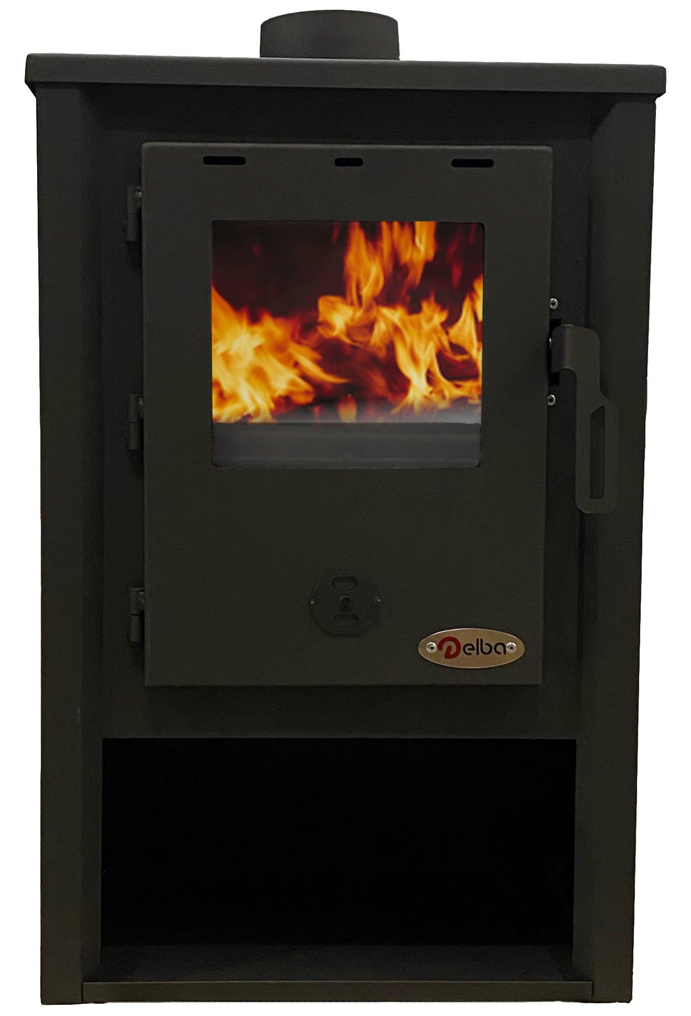 Salamandra lenha NEVADA 9.7 KW ECODESIGN | Leroy Merlin