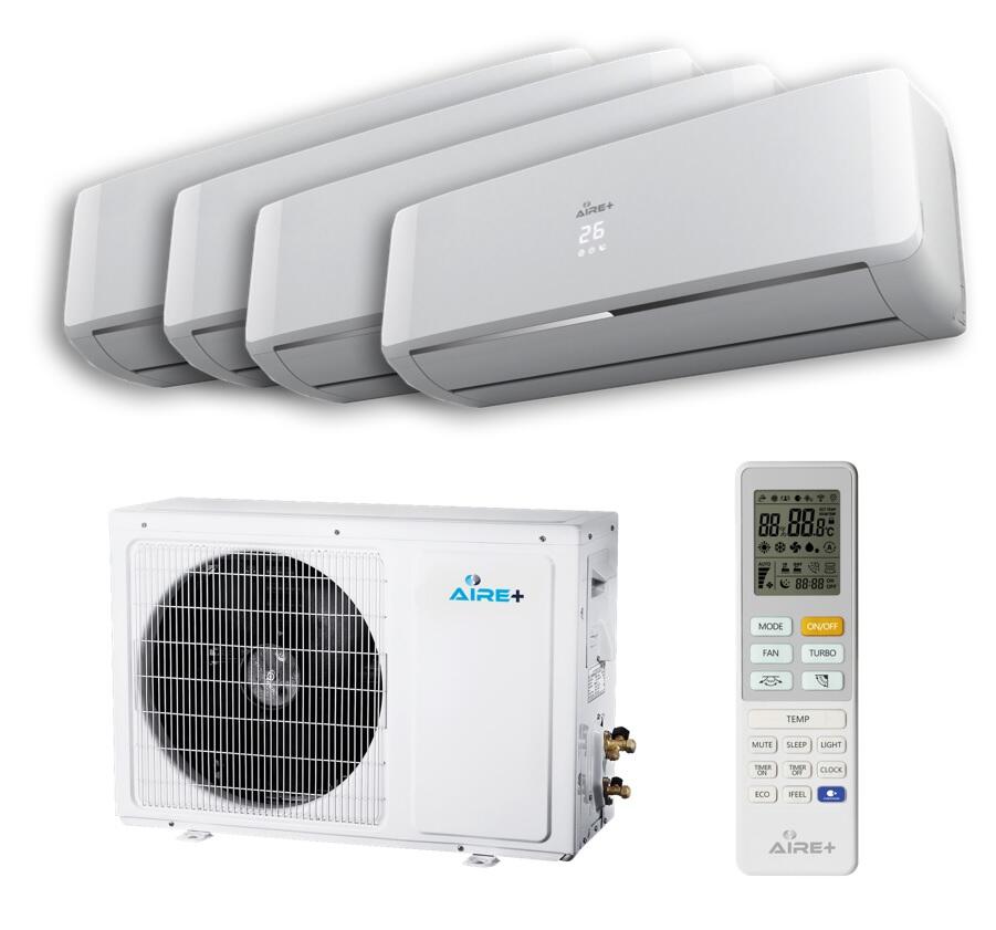 Ar condicionado fixo (3X1) Aire+ TD-WIFI R32 9000+9000+12000 BTU