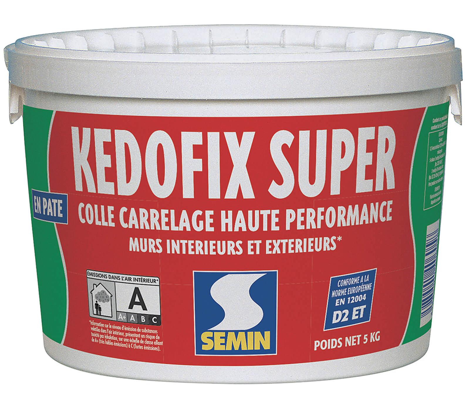 Colle pour Carrelage Haute Performance Kedofix Semin, Prêt à l'emploi ...