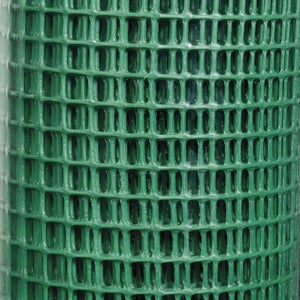 Rouleau de 0.5x5m Grillage Maille carrée 13 mm acier galvanisé plastifié  vert - Nature