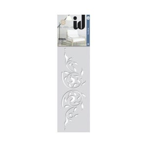 Pochoir Vintage A4 Viva Decor - Film Semi-Transparent - Réutilisable - Pour Peinture Et Décoration