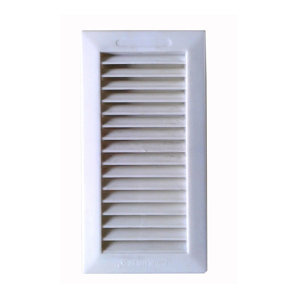 Grille De Ventilation Pour Encastrer Avec Languette Abs 13.3x26 Cadre ...