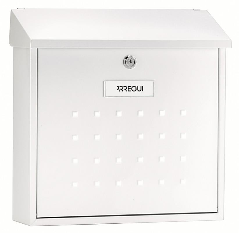 Cassetta Postale ARREGUI In Acciaio - Design Orizzontale, Formato A4, Nero, Montaggio Facile - Foto 5