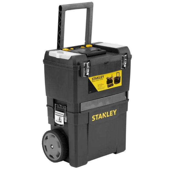 STANLEY 1-93-968 - Taller móvil para herramientas 2 en 1, 47,3 x 30,2 x  62,7 cm