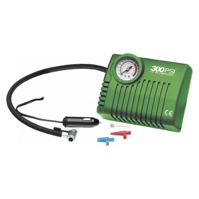 SALKI 8302171 Compresor para coche 12V 300 psi interruptor | Leroy Merlin