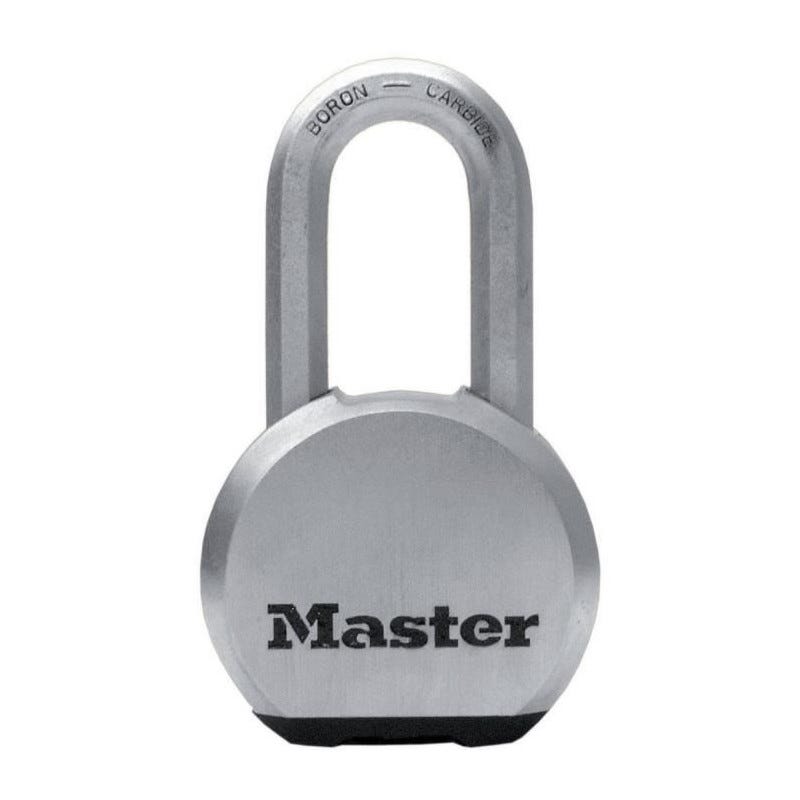 MASTER LOCK Cadenas Haute Securite [A Cle] [Acier Inoxydable