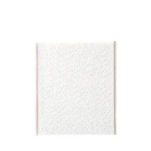Rollo de fieltro adhesivo muebles 25mmx1M - Blanco