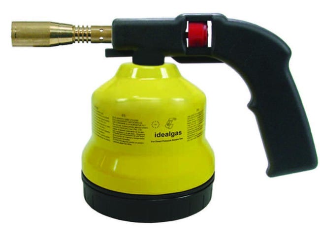 1x Bruciatore A Gas, Cannello Per Saldatura, Accensione Manuale - Foto 6