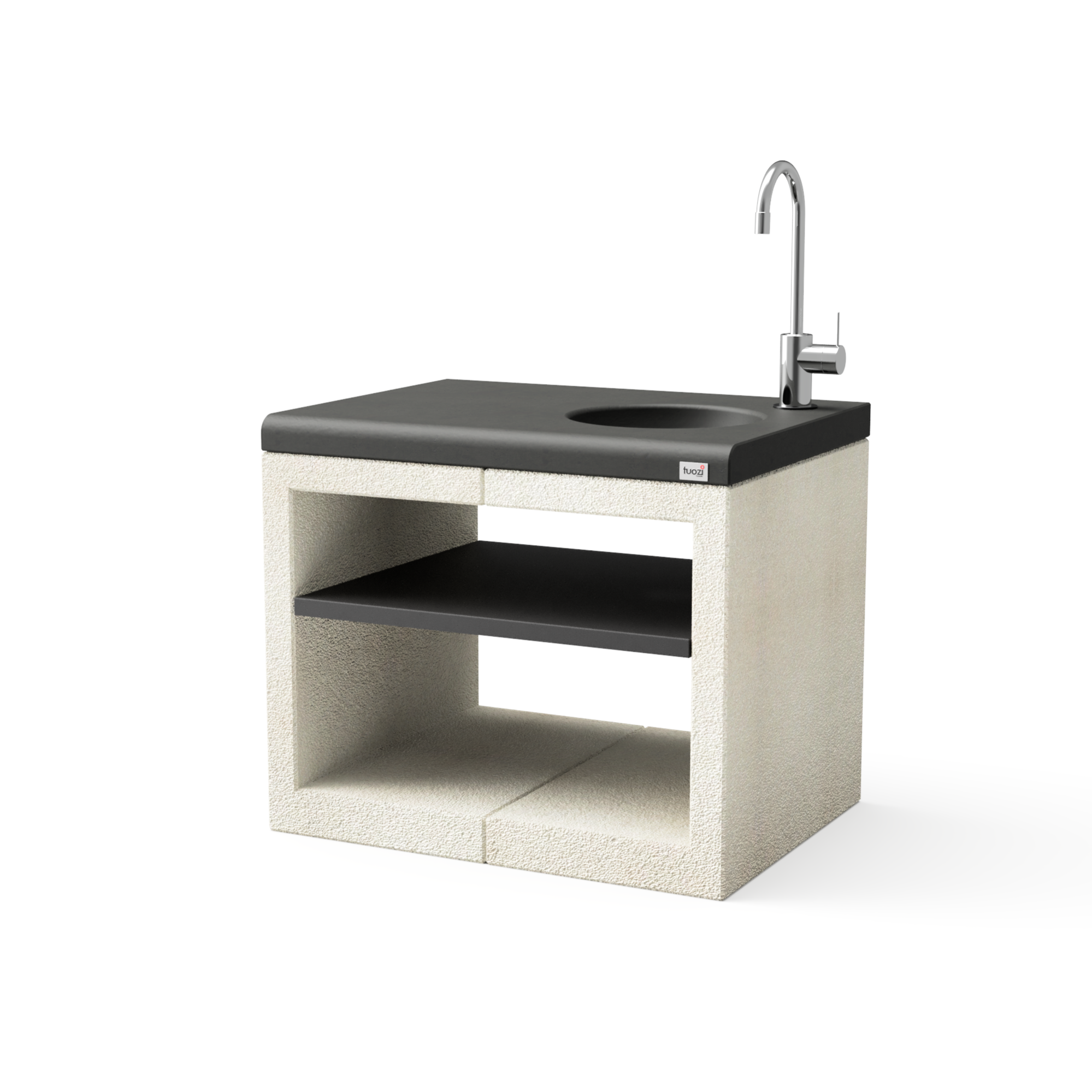 Stand Module KITAWAY with SINK AND TAP Leroy Merlin