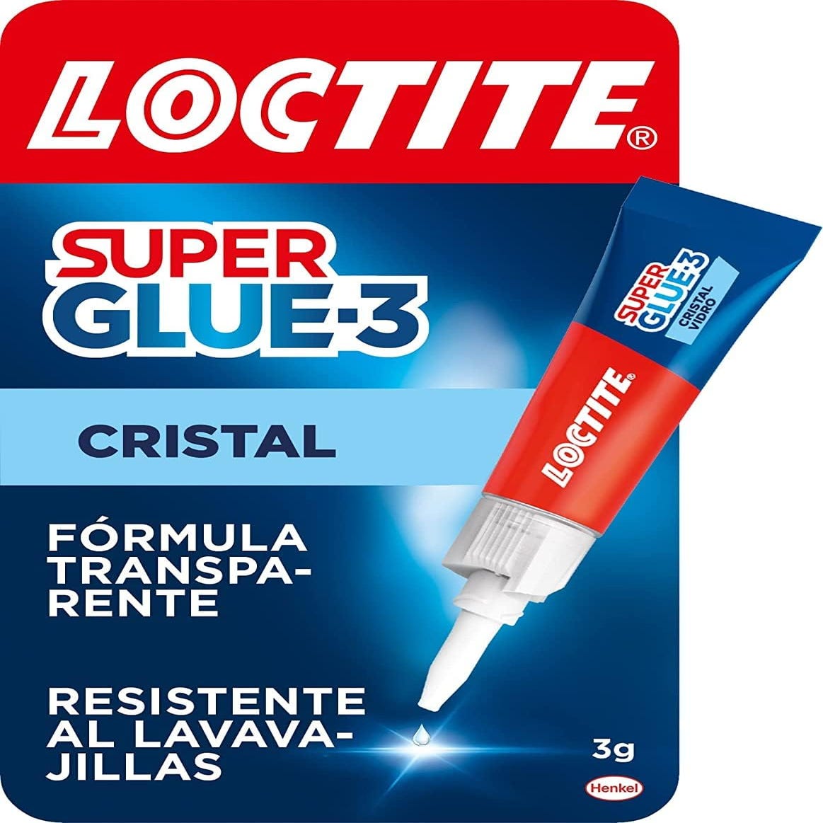 Comprar Adhesivo Cristal 3 Gr Tra Tubo Loctite