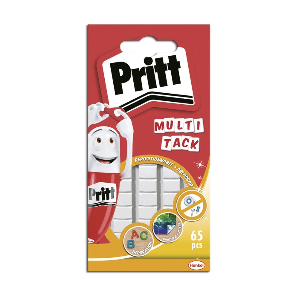 Masilla adhesiva Pritt Multi Tack blíster 65 pastillas :: Pritt ::  Papelería :: Dideco