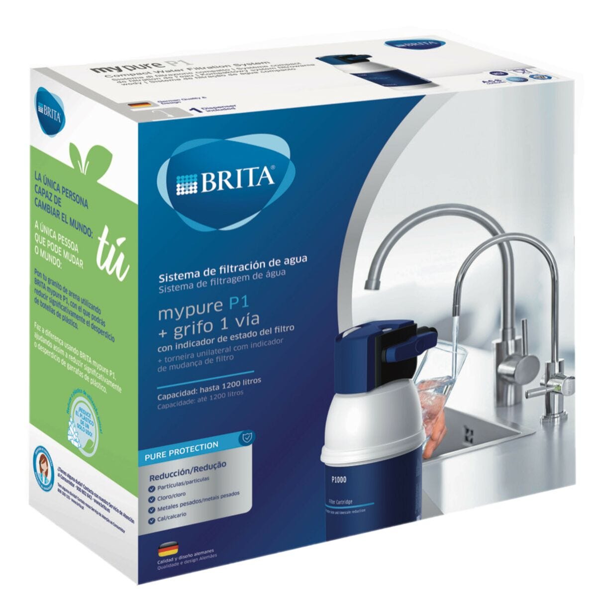 Sistema de filtración de agua para el hogar: jarras BRITA, filtradores para  el grifo, depósitos y más
