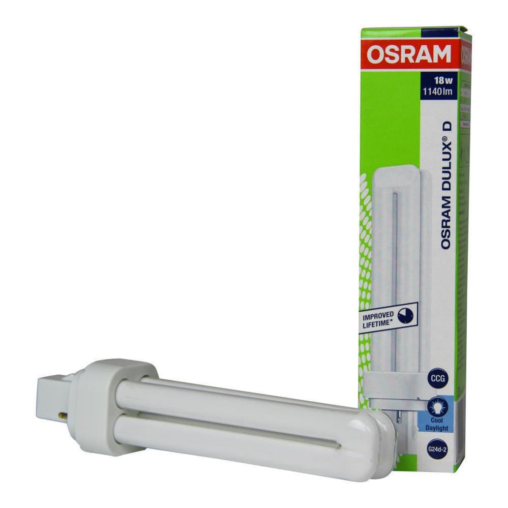 Ampoule osram dulux d 18 watts g24d2 4000k Leroy Merlin