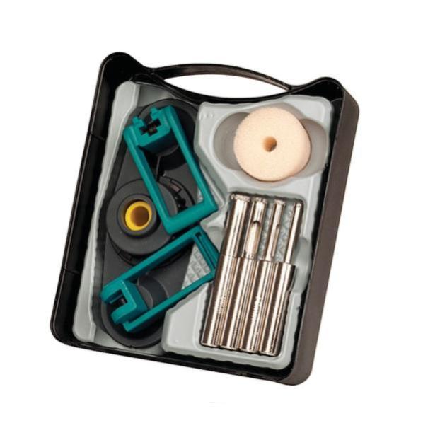 Set Punte Diamantate Per Piastrelle - 4 Misure (20/25/35/50 Mm) Con Fresa E Adattatore M14 Per Smerigliatrice