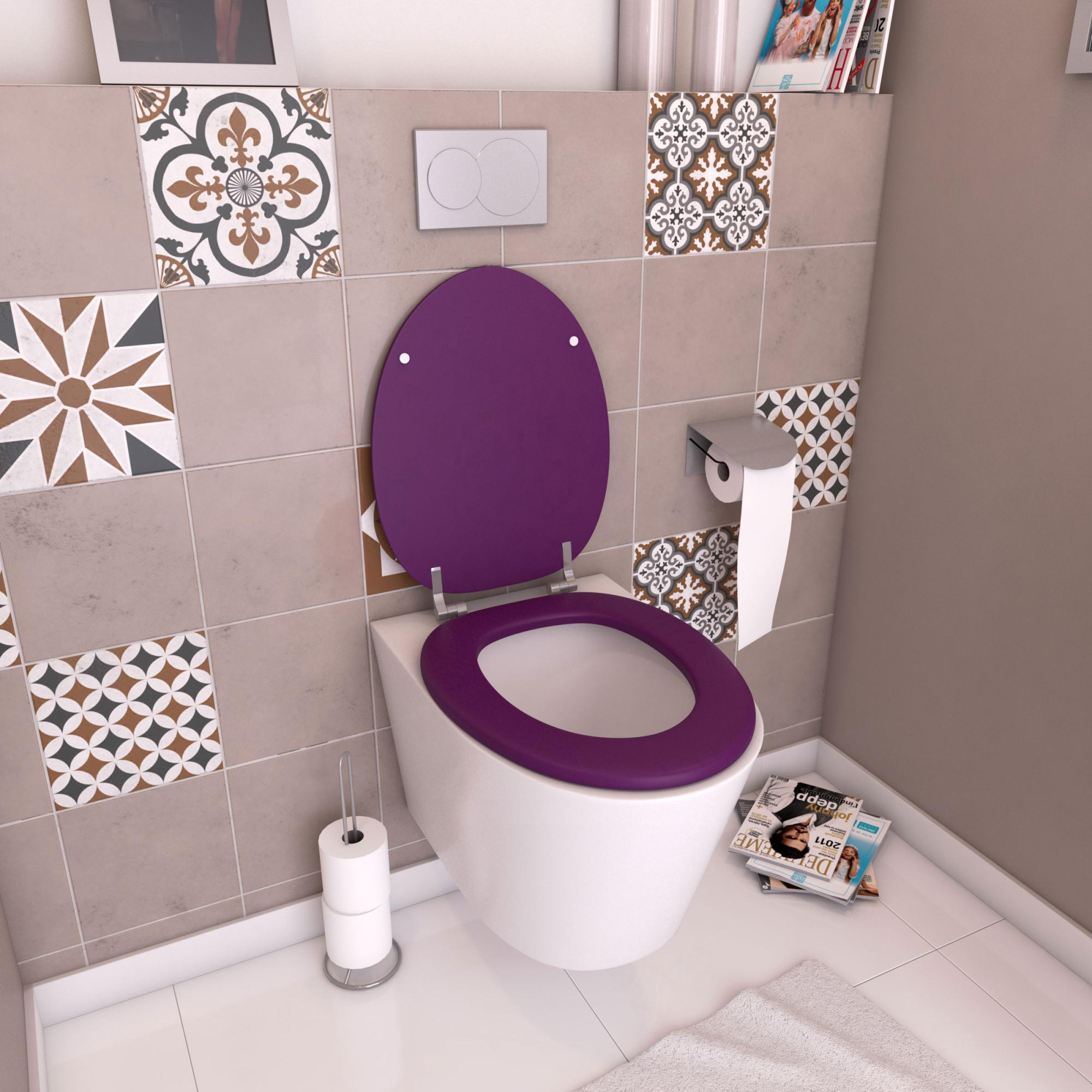 Abattant wc violet online