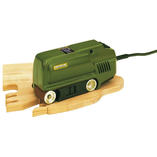 proxxon ponceuse a bande compact bbs s longueur 175 mm leroy merlin