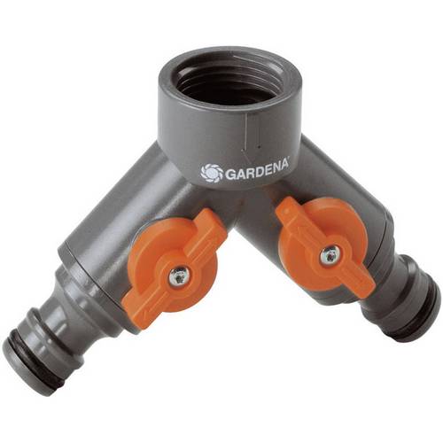 Raccord de tuyau avec vanne de régulation 2942-26 Gardena 13-15 mm