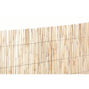 Brise vue naturel canisse bambou fendu de 2mX5m - Tissnet