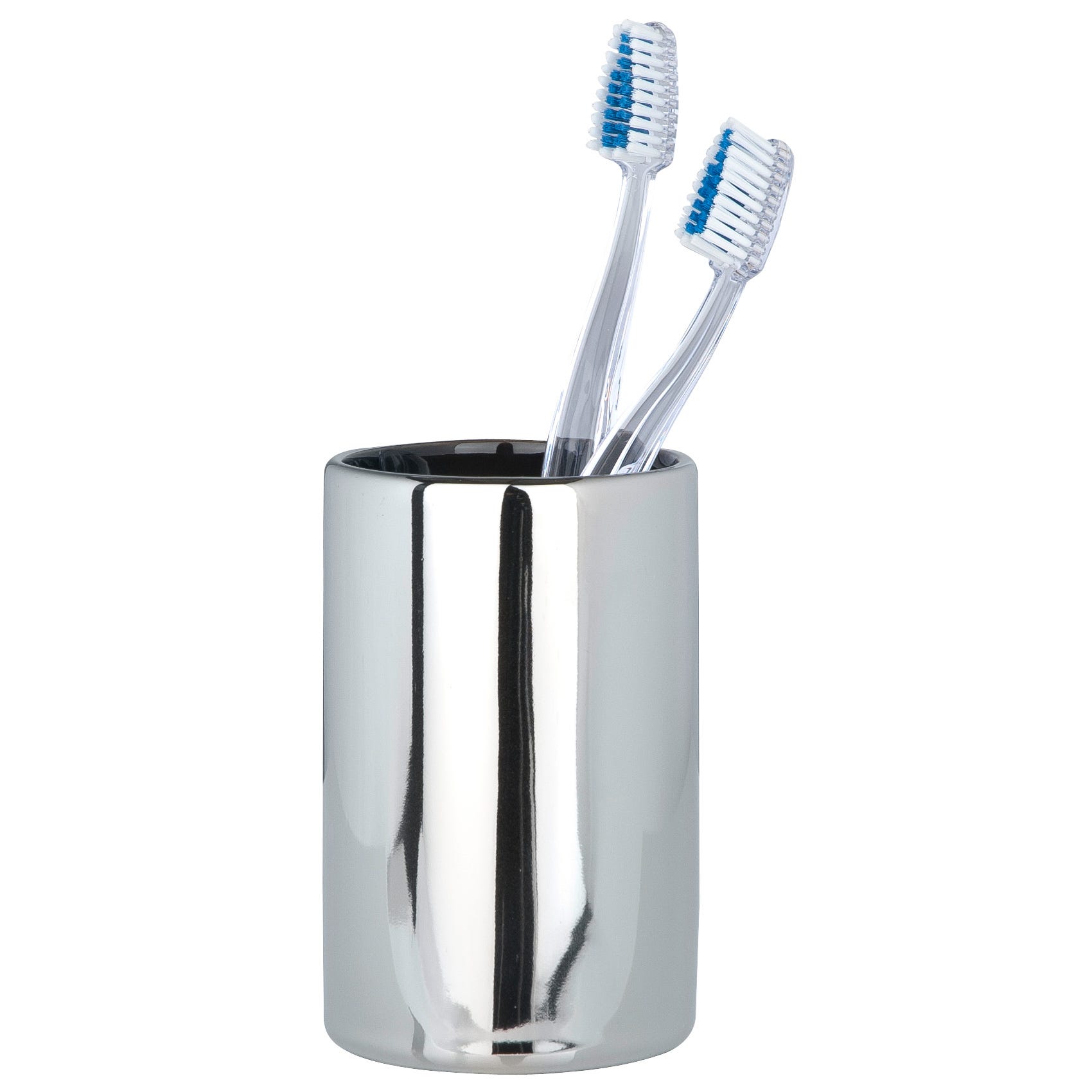 Portacepillos de dientes de baño Wenko Brasil de termoplastico  portacepillos blanco