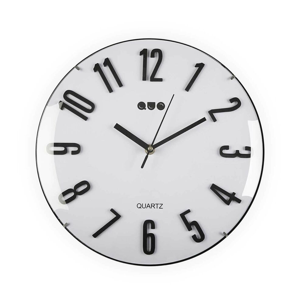 Horloge Murale Versa Blanc Verre Leroy Merlin