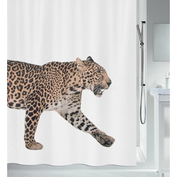 Leopard Léopard Rideaux de Douche Stalle Predator animaux 