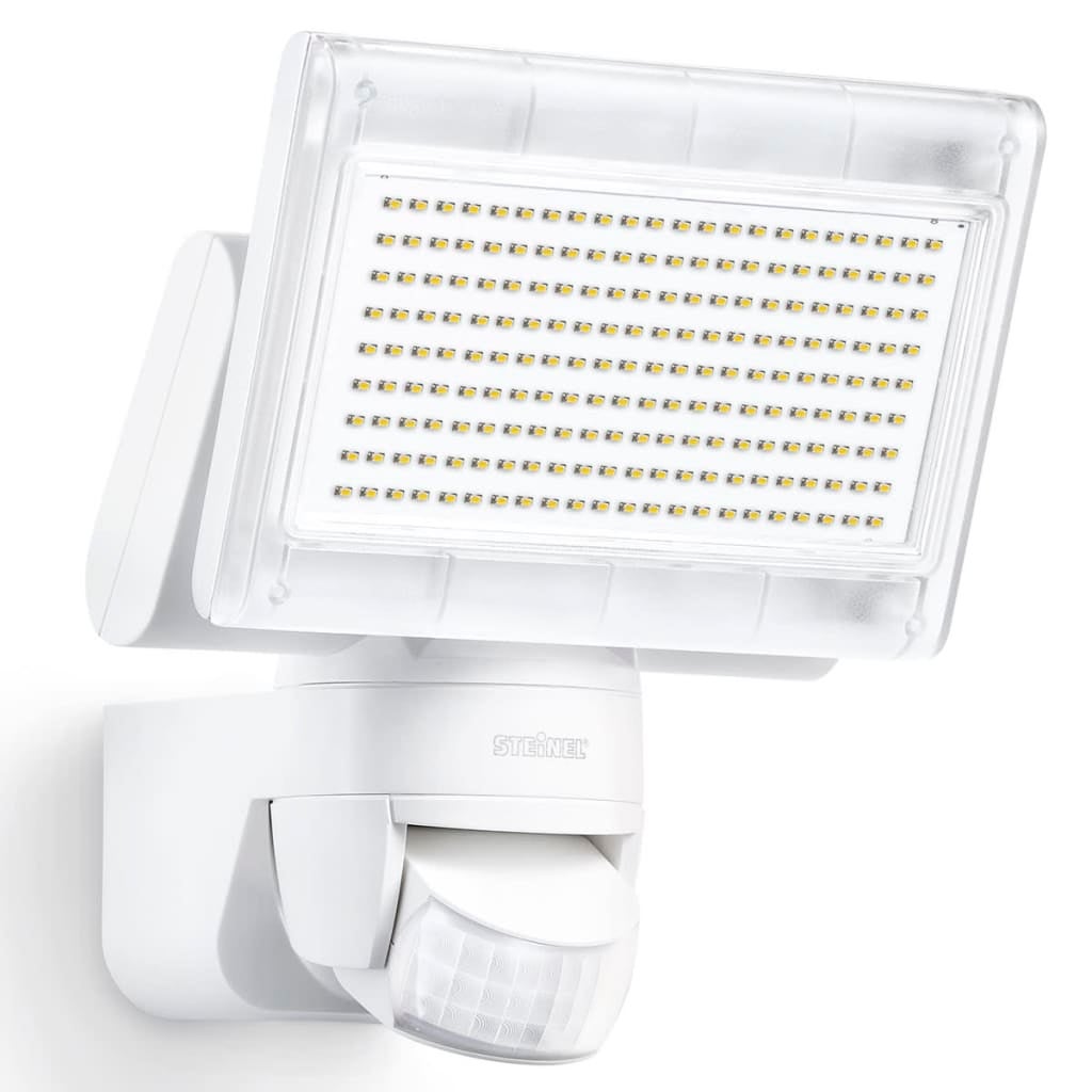 Projecteur extérieur à détecteur XLED home 1 Blanc Steinel | Leroy Merlin