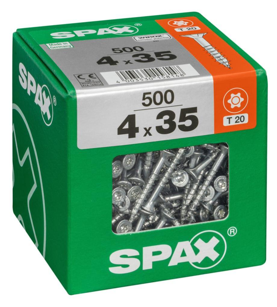 500 Viti Torx Acciaio Inox Per Terrazzo 5x60 Mm - Con Punta TX25 In Omaggio