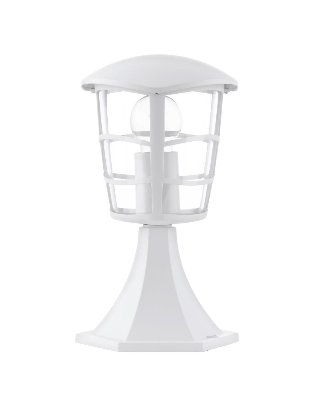 Lámpara de zócalo aluminio blanco ip44 - eglo aloria