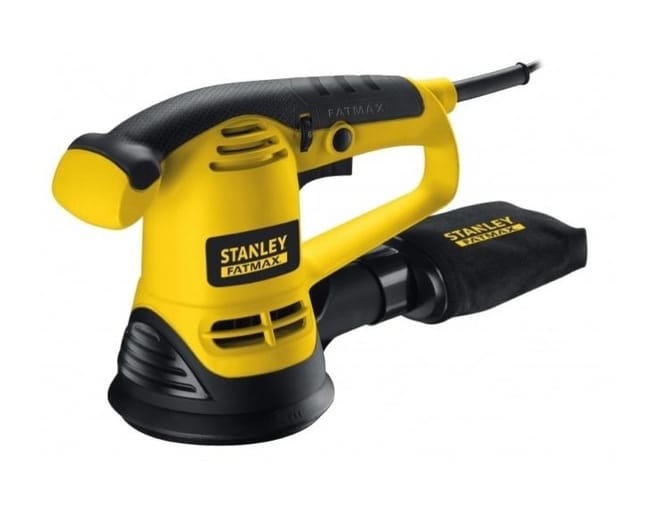 stanley ponceuse excentrique 480w 125 mm fme440k leroy merlin