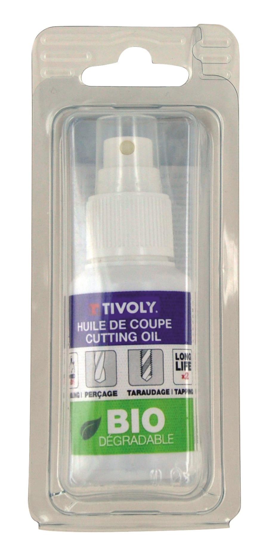 Tivoly Olio Da Taglio Biodegradabile Spray 50ml – Ideale Per Foratura E Filettatura Metalli